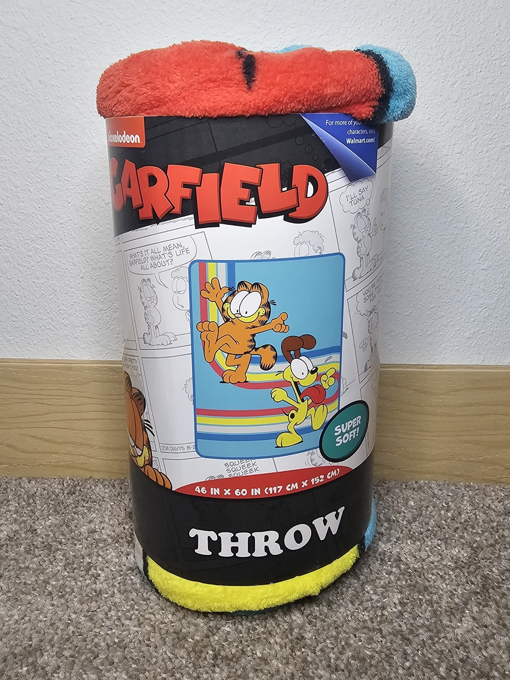 Kids Plush Throw Blanket - Multi-Color